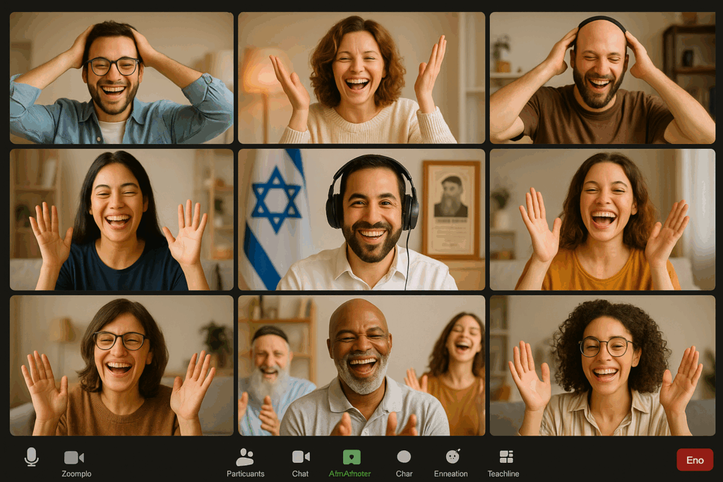 סדנת צחוק בזום